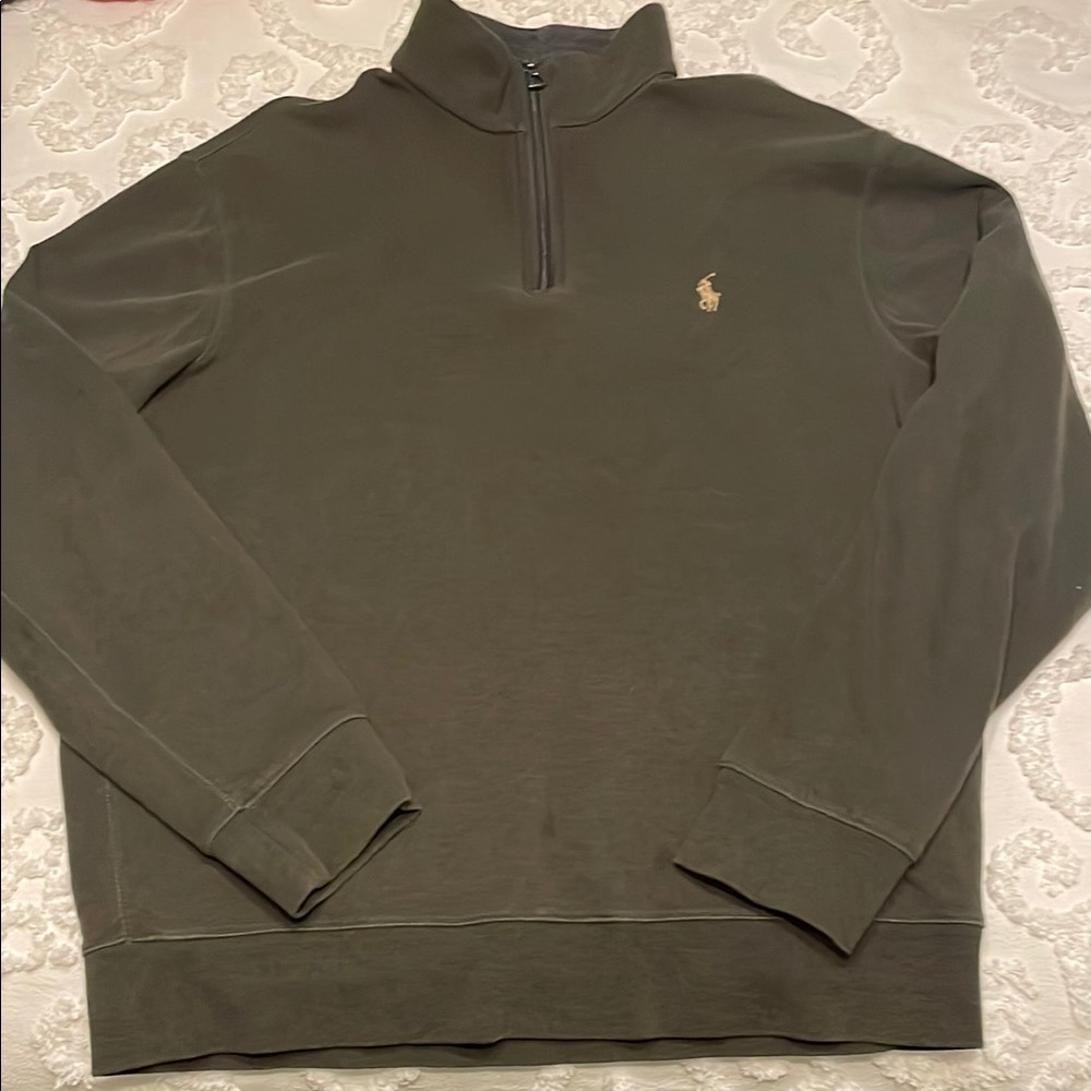 Men’s Quarter-Zip Polo Pullover